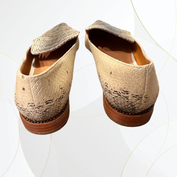 NWOT Franco Sarto Women's Topaz Snake Print Loafers - Picture 4 of 7
